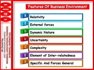 BUSINESS ENVIRONMENT | PPT