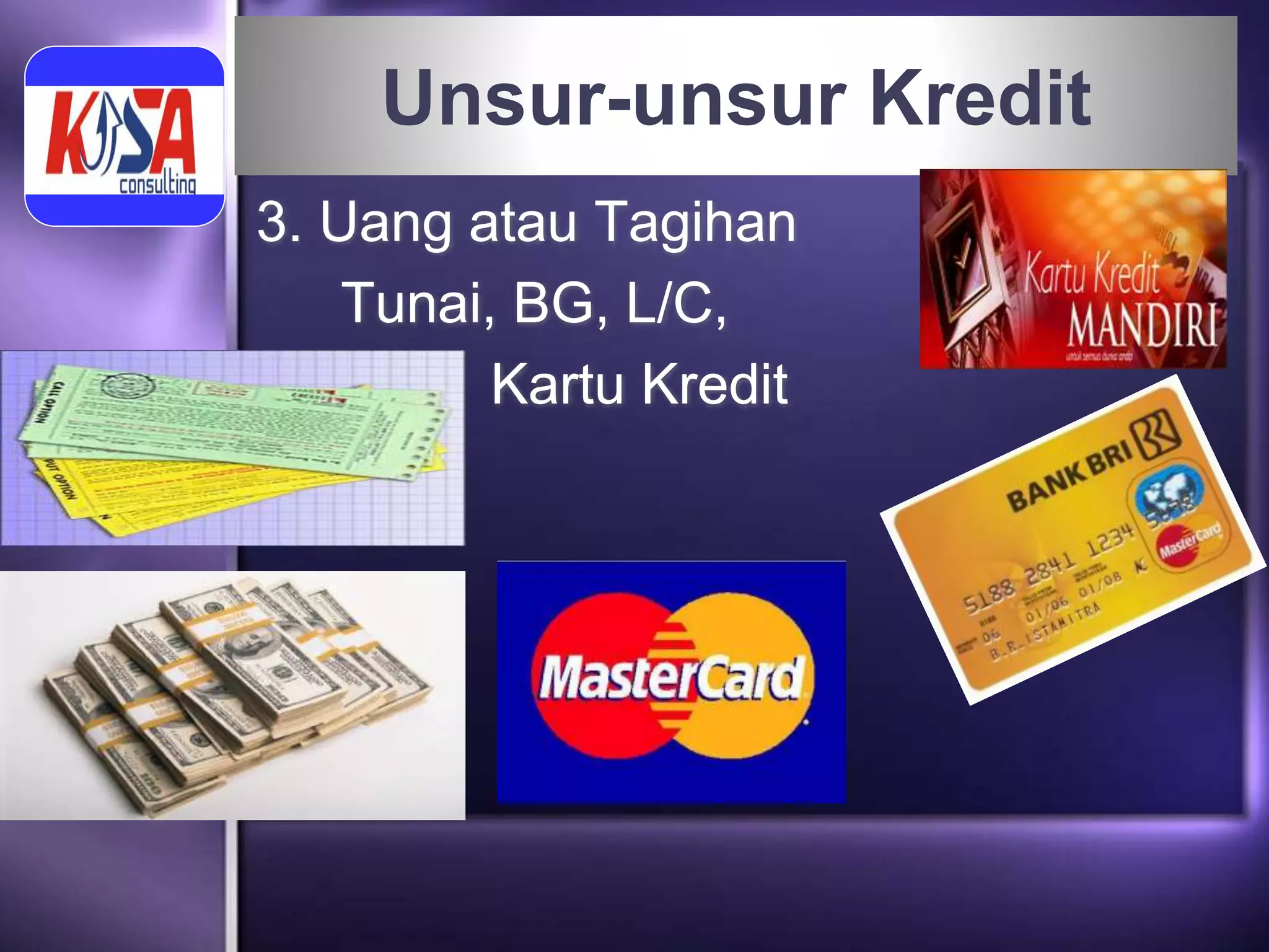 Materi Credit Analysis _Materi Training KREDIT PERBANKAN | PPT
