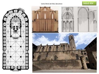 Santa María del Mar, Barcelona SIGLO XIV
 