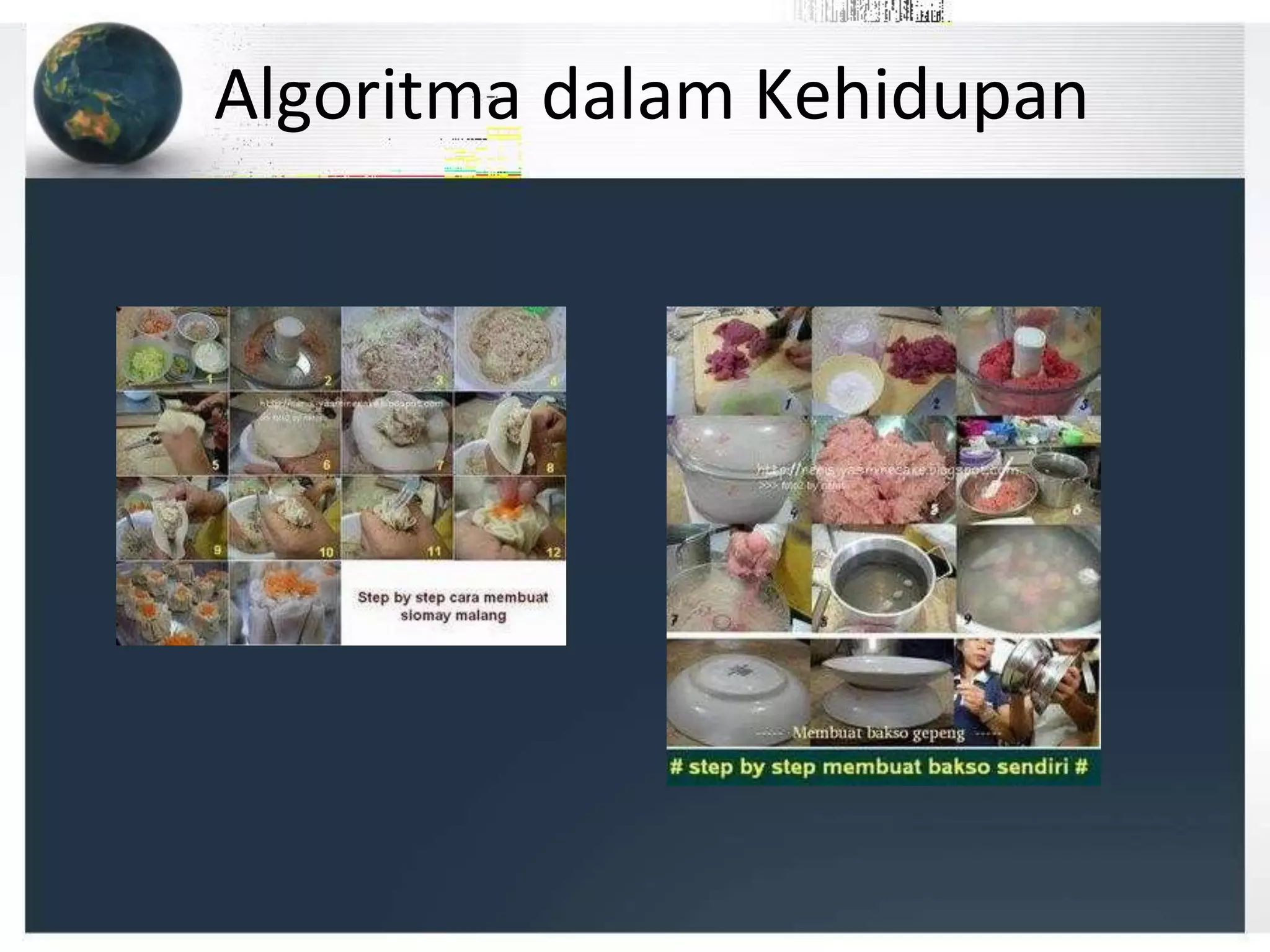 Algoritma dalam Kehidupan
 