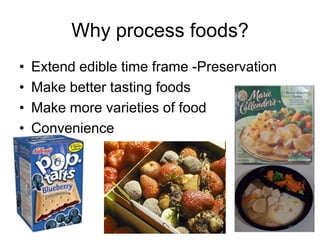 Introduction To Food Processing