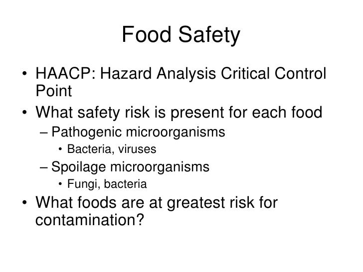 Introduction To Food Processing