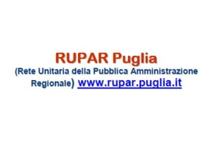 Progetto Rupar Puglia