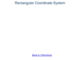 Rectangular Coordinate System
Back to 123a-Home
 