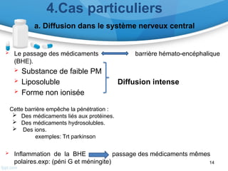 3 2 Distribution Et Pharmacocin tique Des M dicaments pptx 3 2 Distribution Et Pharmacocin tique Des M dicaments pptx
