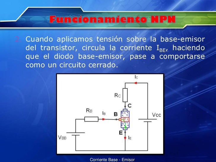3.2. Operacion del Transistor BJT