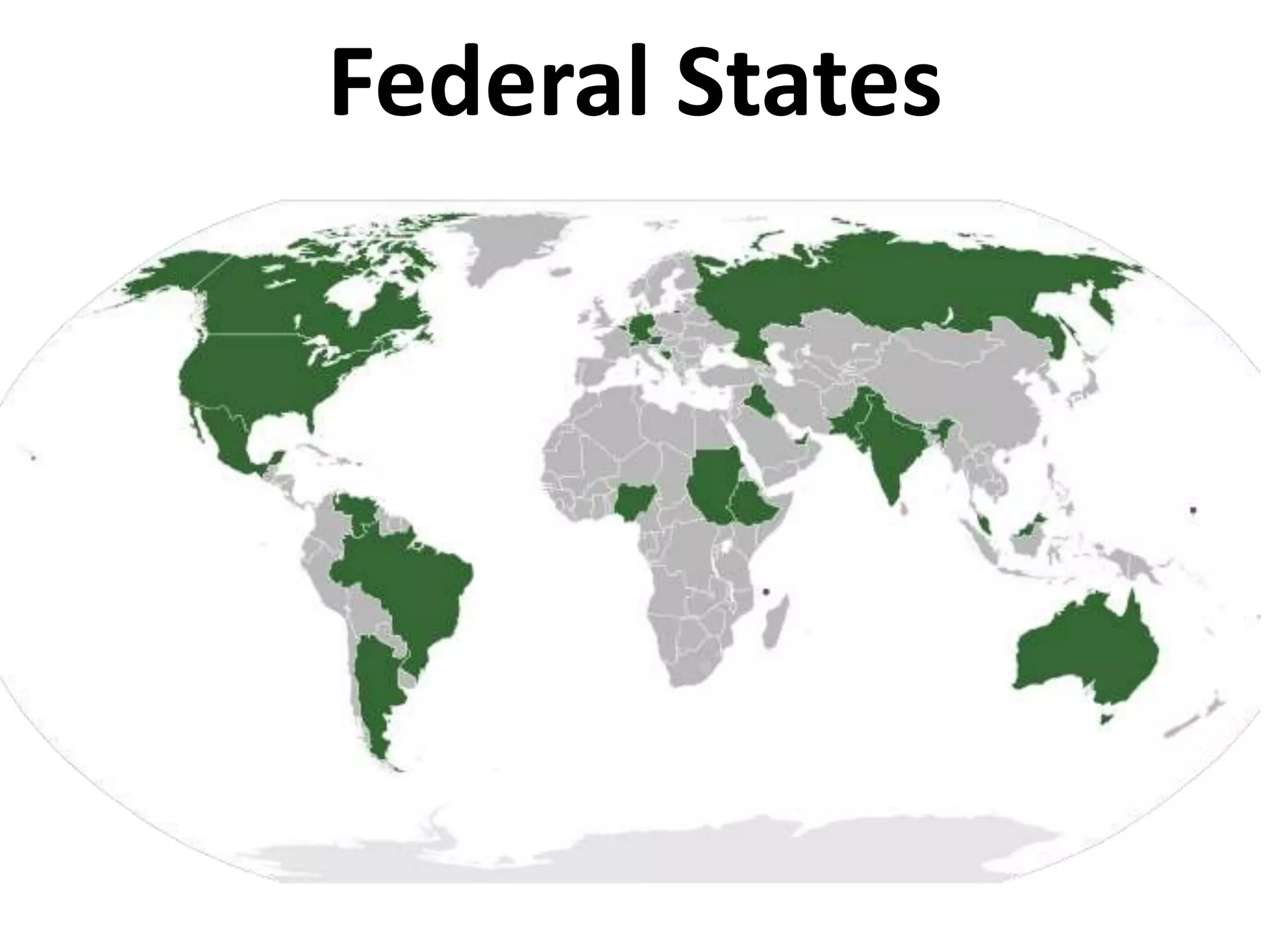 Federal States
 