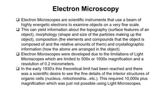 Scanning electron microscope (SEM), TEM | PDF