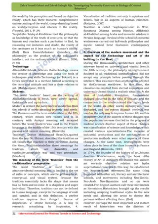 A Comparative Philosophical Study on Modern and Traditional ...