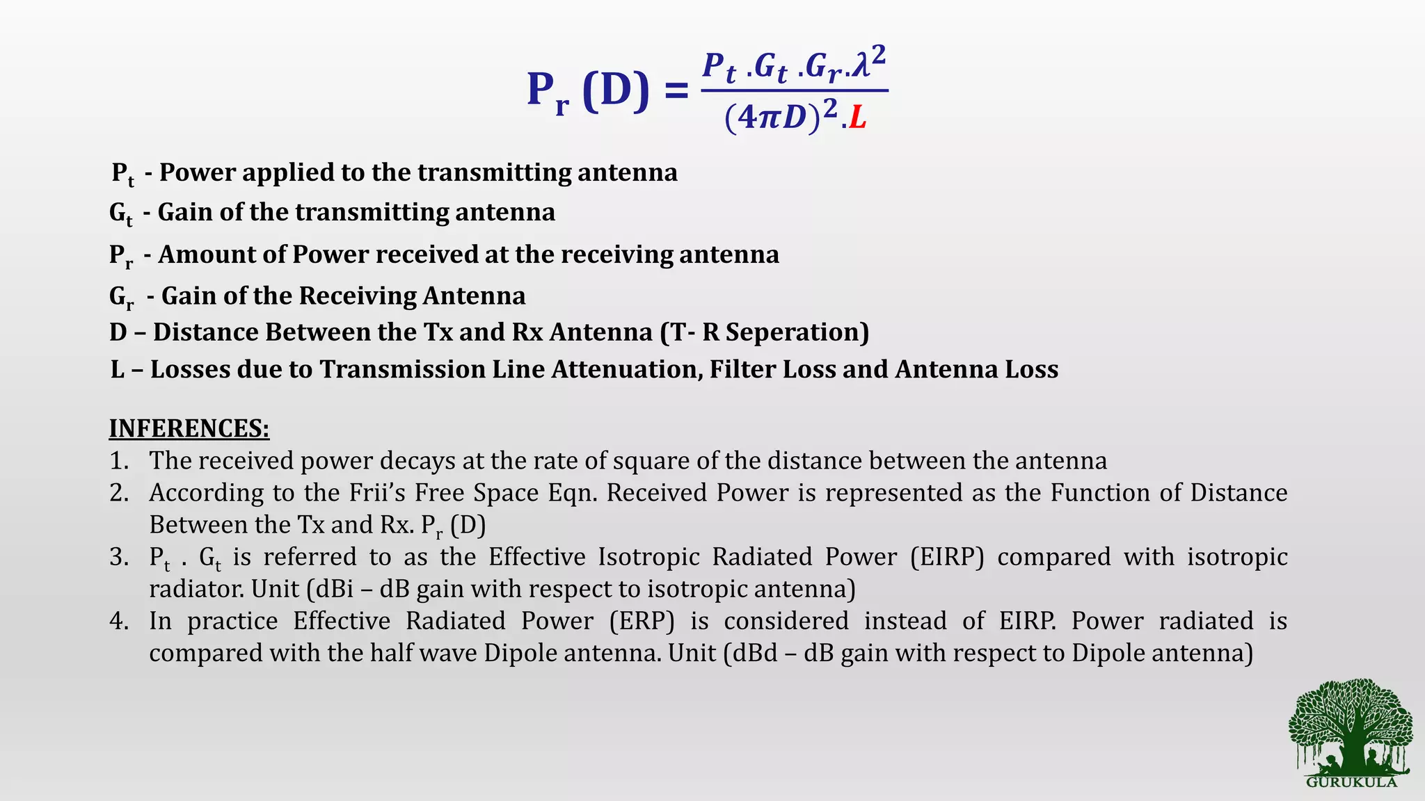 3. free space path loss model part 1 | PDF