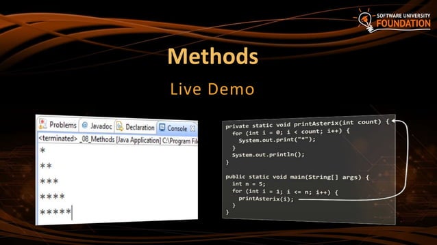 05. Java Loops Methods and Classes | PPT
