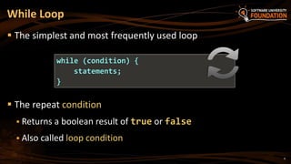 05. Java Loops Methods and Classes | PPT