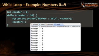 05. Java Loops Methods and Classes | PPT