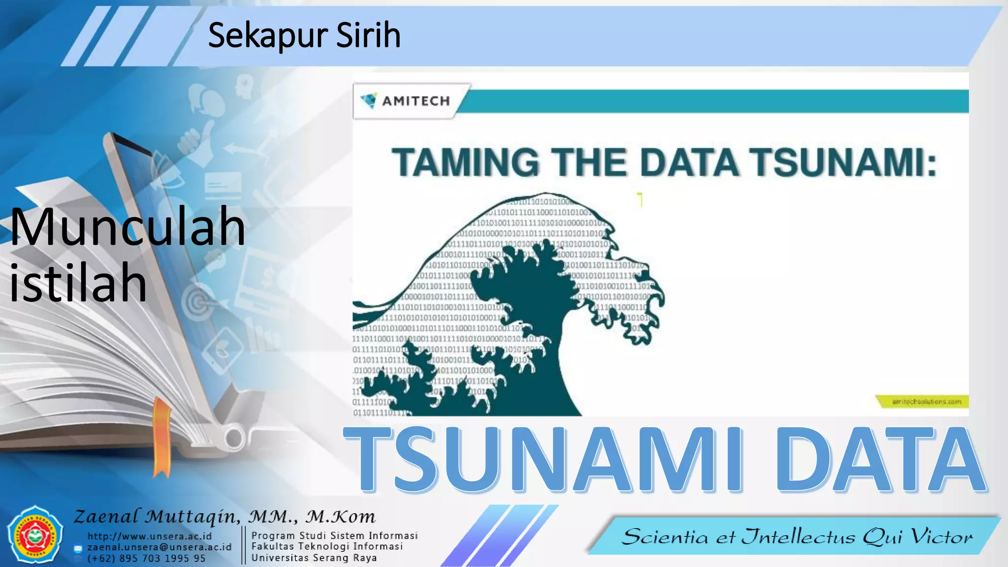 Sekapur Sirih
Munculah
istilah
 