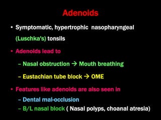 Tonsils and adenoids | PPT