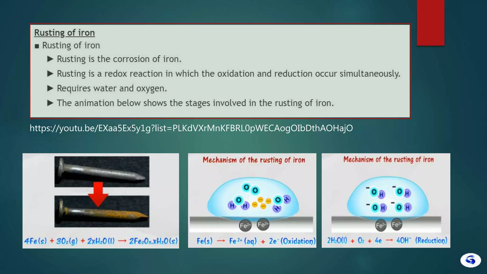 3.2 rusting as a redox reaction | PPTX