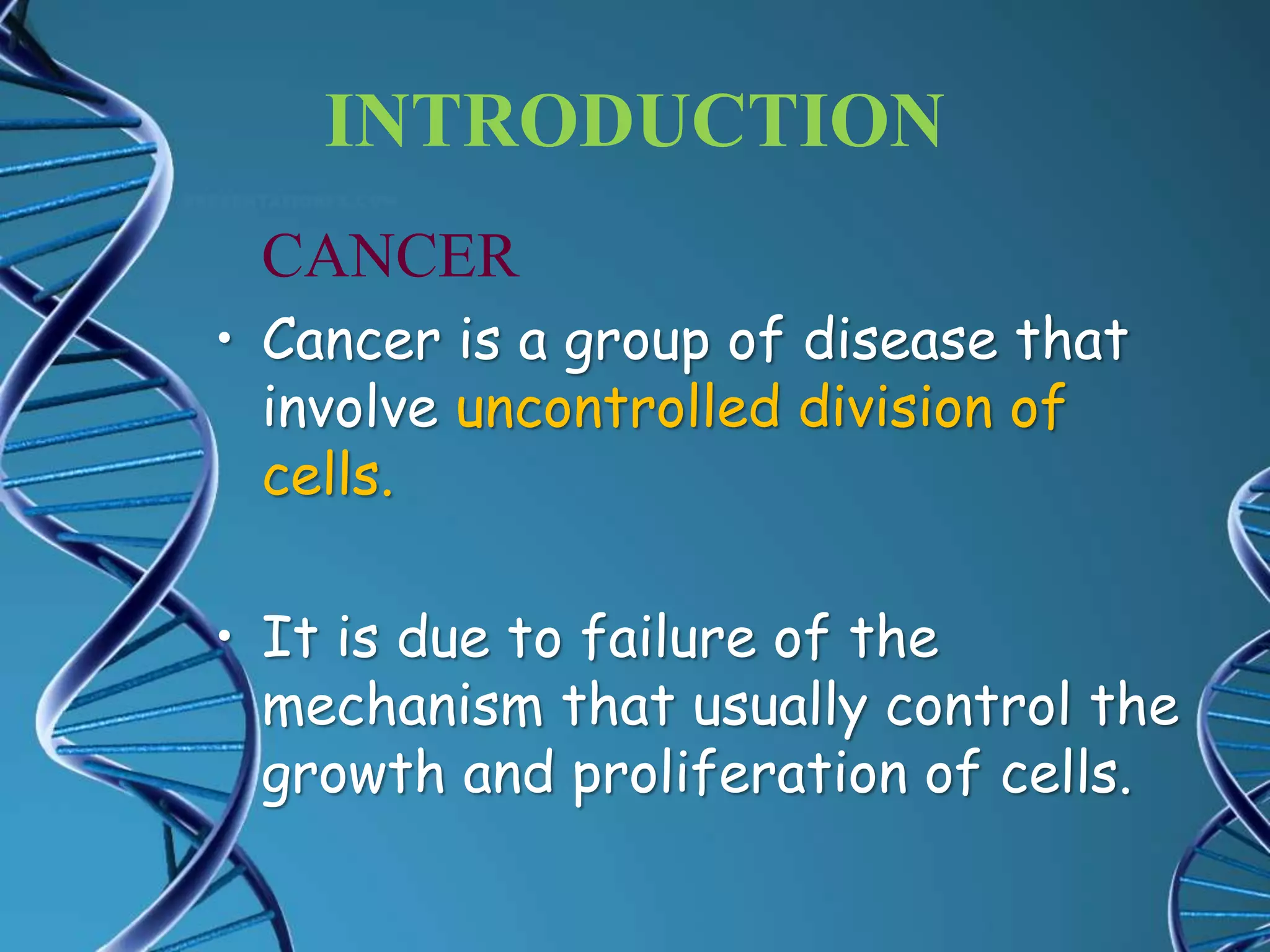 Cancer genetics | PPTX