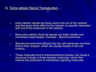 Signal transduction process | PPT