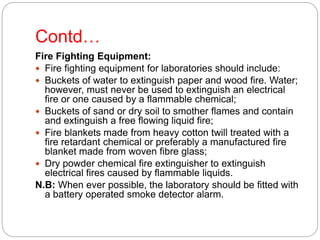 Laboratory Hazards, Accidents and Safety Rules | PPT