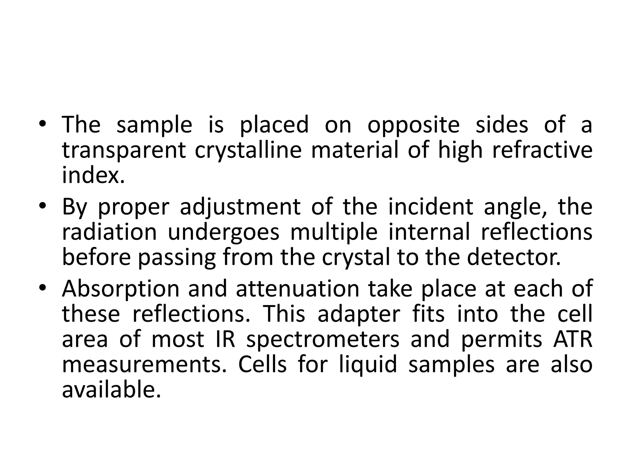 3.Sample handling techniques used in IR PPT