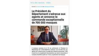 Vincent Lalire, département de Seine-Maritime : Retour sur les dispositifs de com interne mis en place pendant la crise