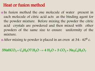 Fusion Method Compounding powders & granules | PPTX