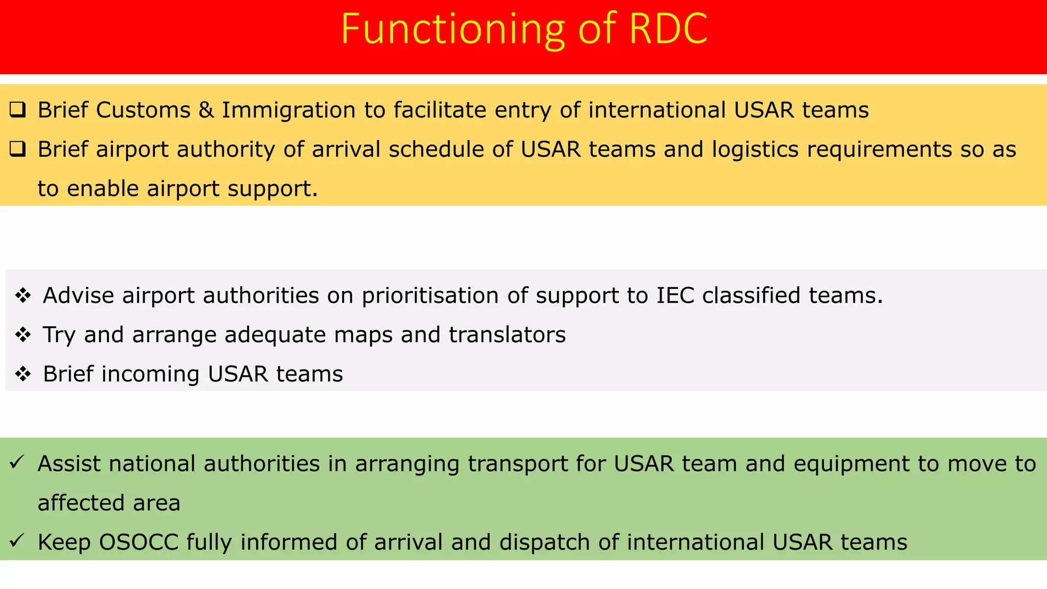 USAR coodination structure | PPTX