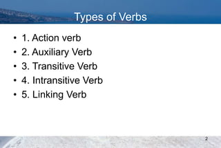 Functional English 06. Verb and Its Types (Code 0061) | PPT