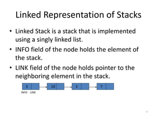 Stacks in DATA STRUCTURE | PPTX