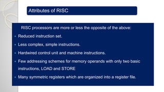 Microcontroller architecture | PPTX