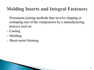 Mechanical Assembly and Types | PPTX