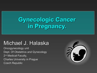 Gynecologic Cancer  in Pregnancy.   Michael J. Halaska Oncogynecology unit Dept. Of Obstetrics and Gynecology 2 nd  Medical Faculty,  Charles University in Prague Czech Republic 