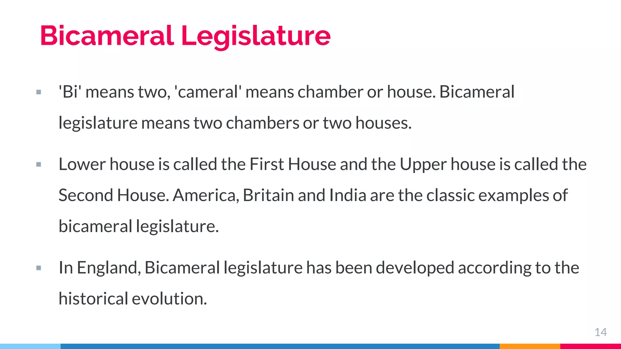 Bicarmel Drawing Example Legislature, Parliament, Loksabha, Rajyasabha | PDF