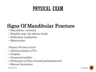 3. mandible fractures