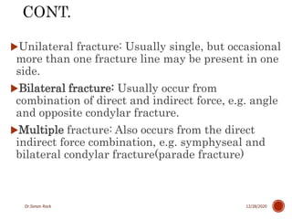 3. mandible fractures