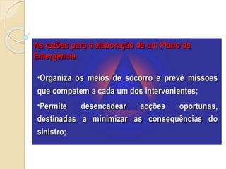 3.4 plano de emergencia