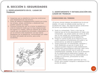 3 2013-02-18-1-curso de seguridad y manejo en plataformas elevadoras | PDF