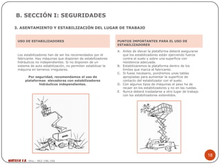3 2013-02-18-1-curso de seguridad y manejo en plataformas elevadoras | PDF