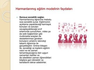 HARMANLANMIŞ ÖĞRENME