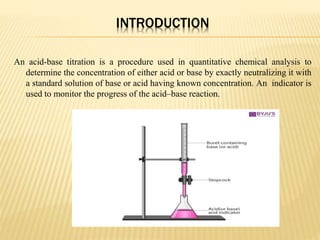 3. acid base titrations