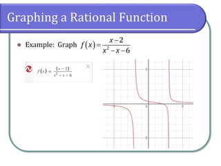 3.5 Rational Functions | PDF