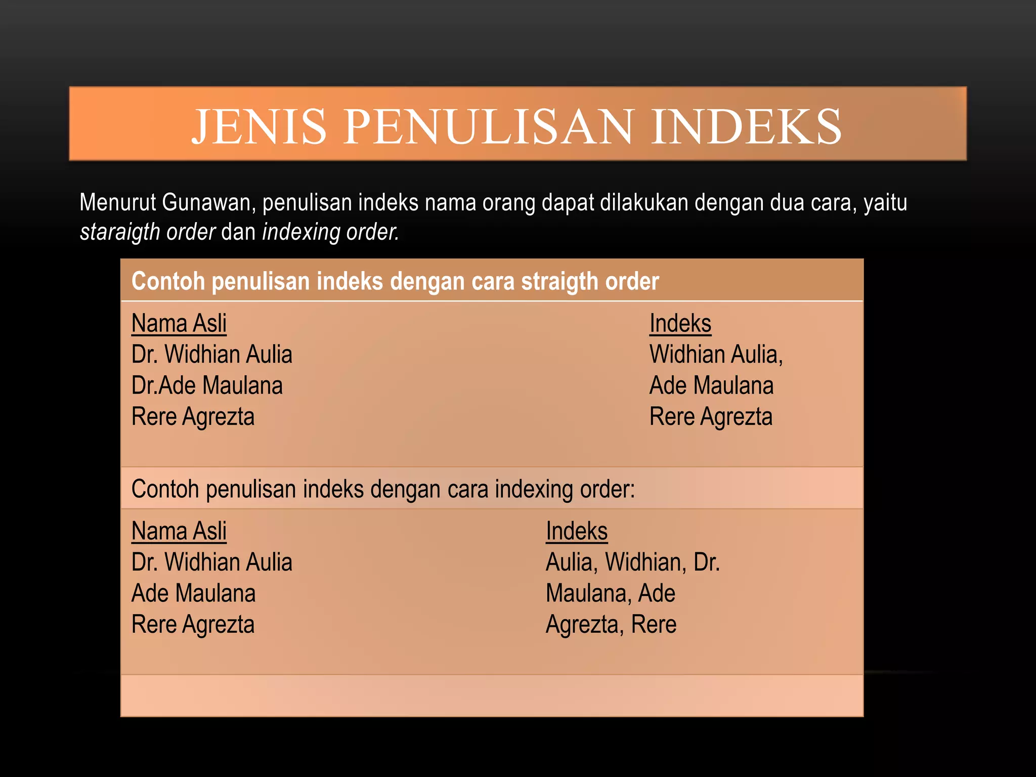 3.6. menerapkan klasifikasi dan indeks arsip | PPT