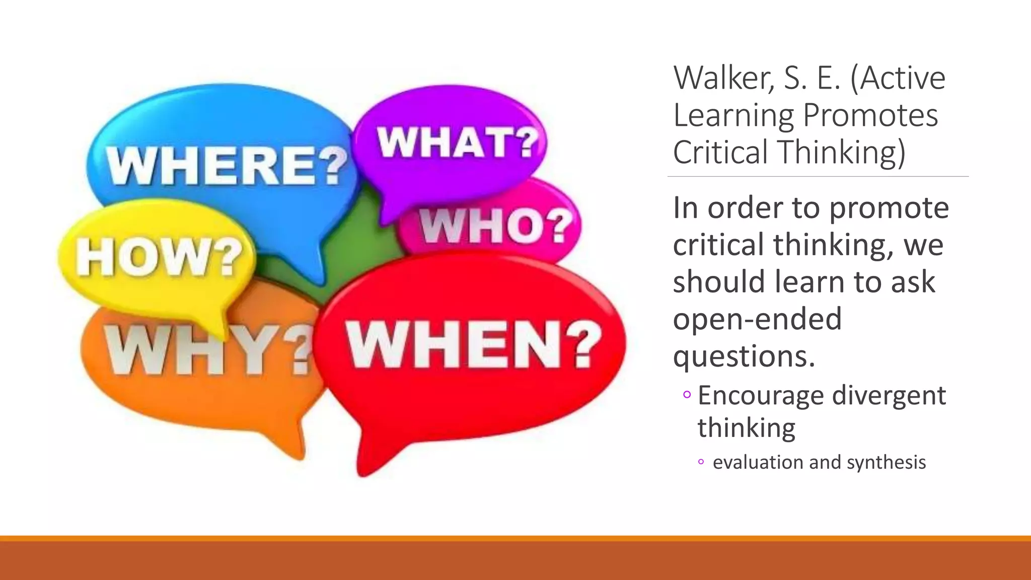 3. critical thinking tools methods | PPTX | Educational Assessment ...