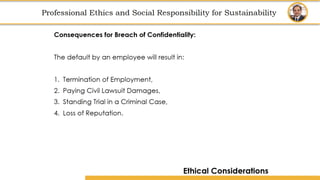 Amity School of Business
Professional Ethics
and
Social Responsibility for Sustainability
Professional Ethics and Social Responsibility for Sustainability