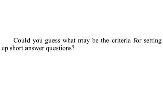 3. short answer questions | PDF