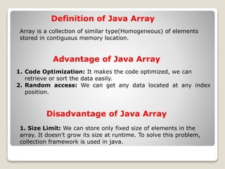 Java Array String | PPT