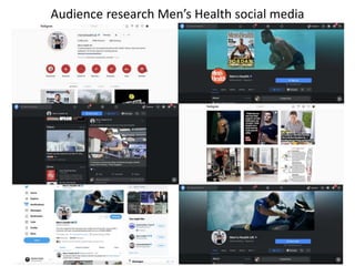 Audience research Men’s Health social media
 