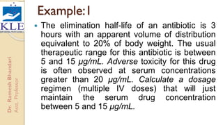 Determination of dose and dosing interval | PDF
