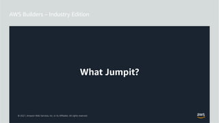 © 2021, Amazon Web Services, Inc. or its Affiliates. All rights reserved.
What Jumpit?
 