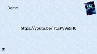 (CentreforKnowledgeTransfer)
institute
Demo
https://youtu.be/IY1sPV9e9H0
 